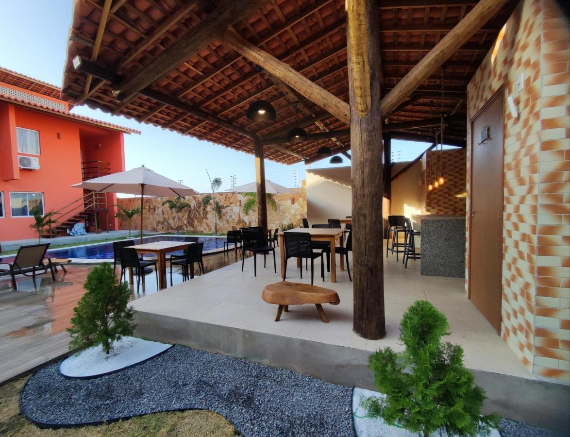 Casa Na Praia Com Piscina Luis Correia Esterno foto
