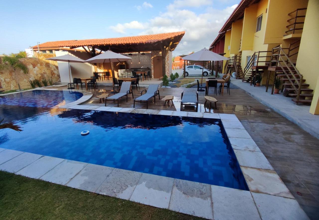 Casa Na Praia Com Piscina Luis Correia Esterno foto