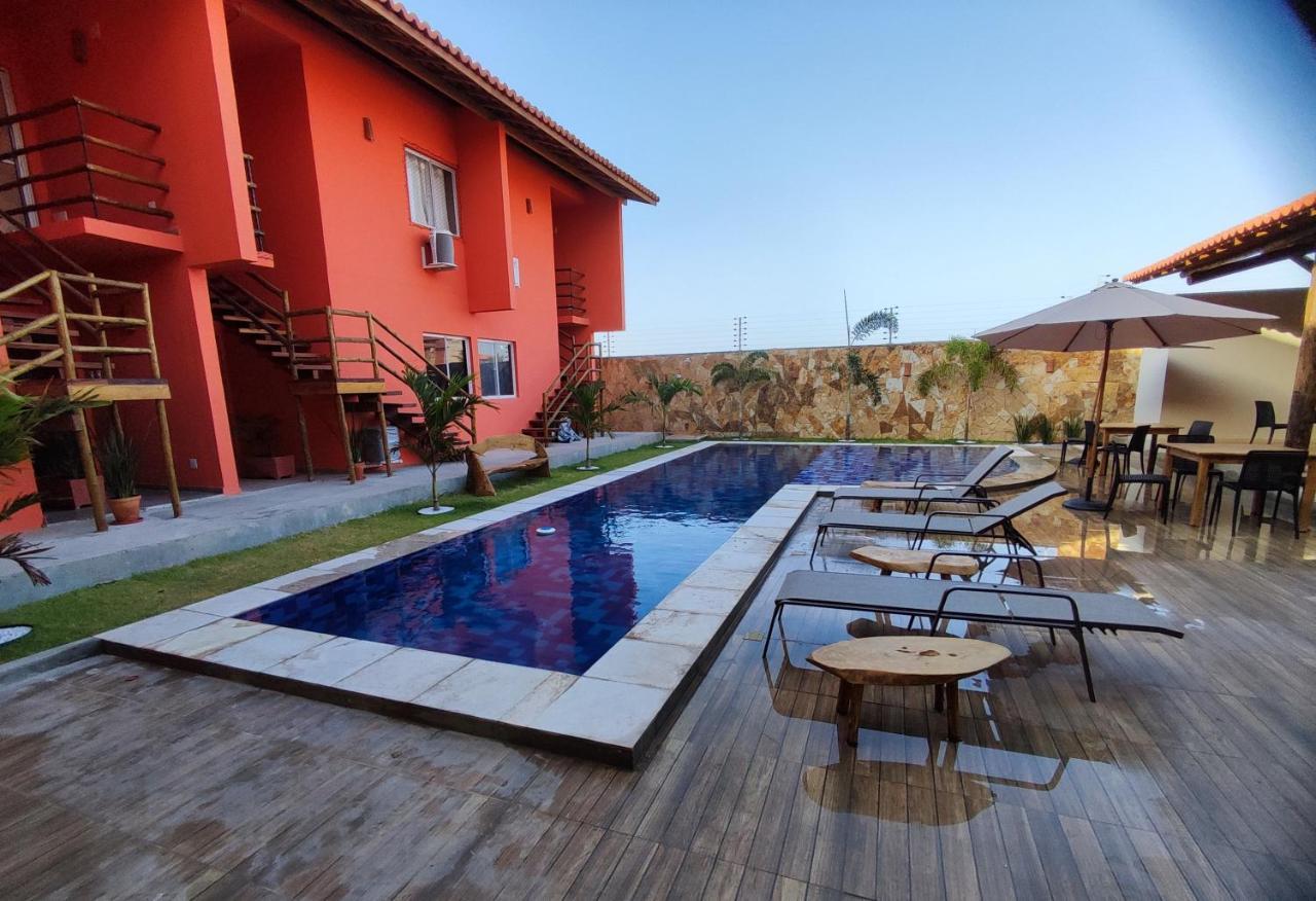 Casa Na Praia Com Piscina Luis Correia Esterno foto